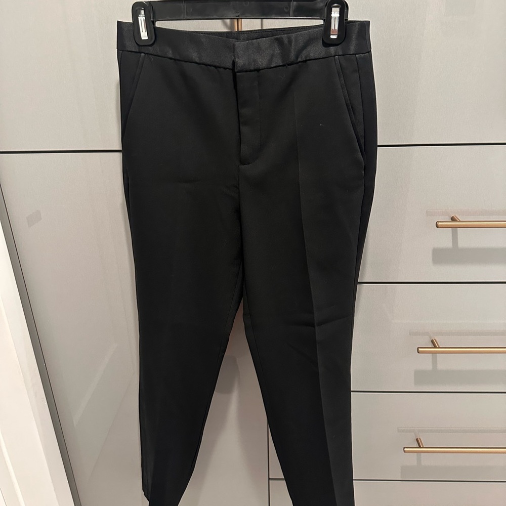 Zara Black Dress Pants Slim Fit - Womens